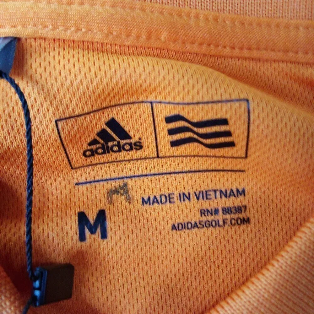 NWT Adidas Performance PGA Golf Polo Shirt